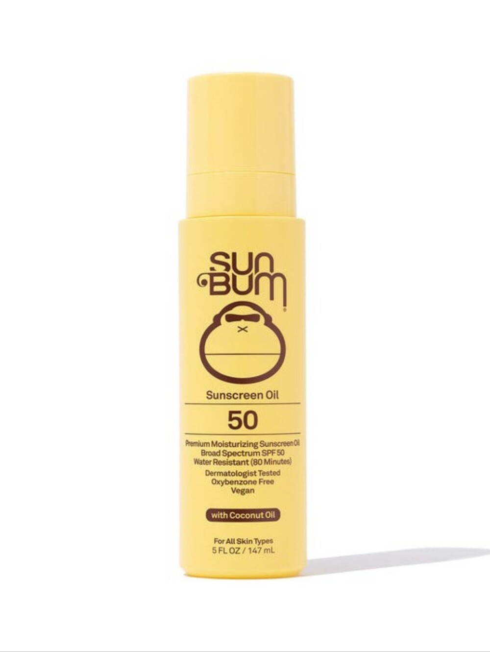 Sun Bum SPF 50 Sunscreen Oil 5oz New (No Box)